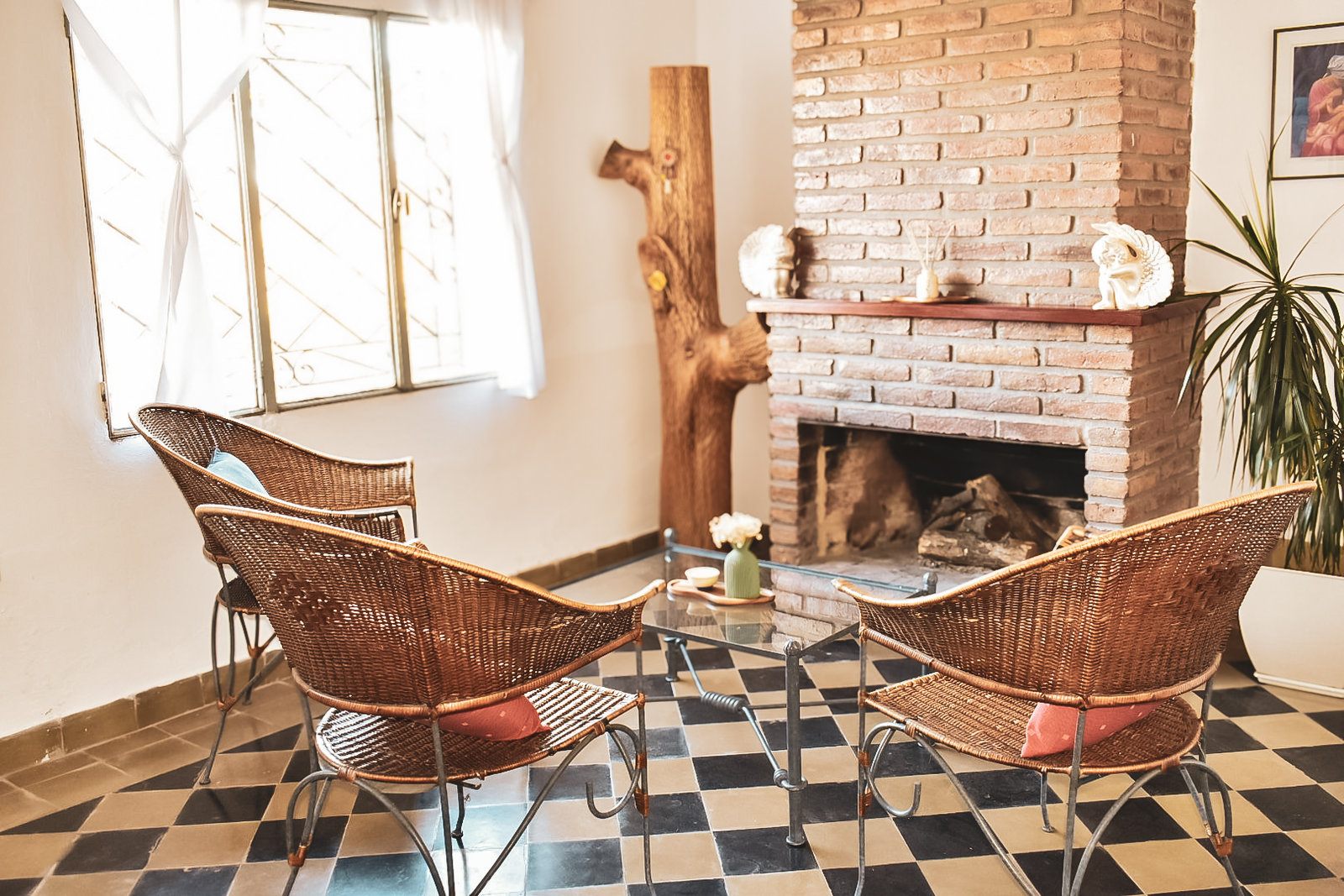 Espacio del hostel San Ceferino