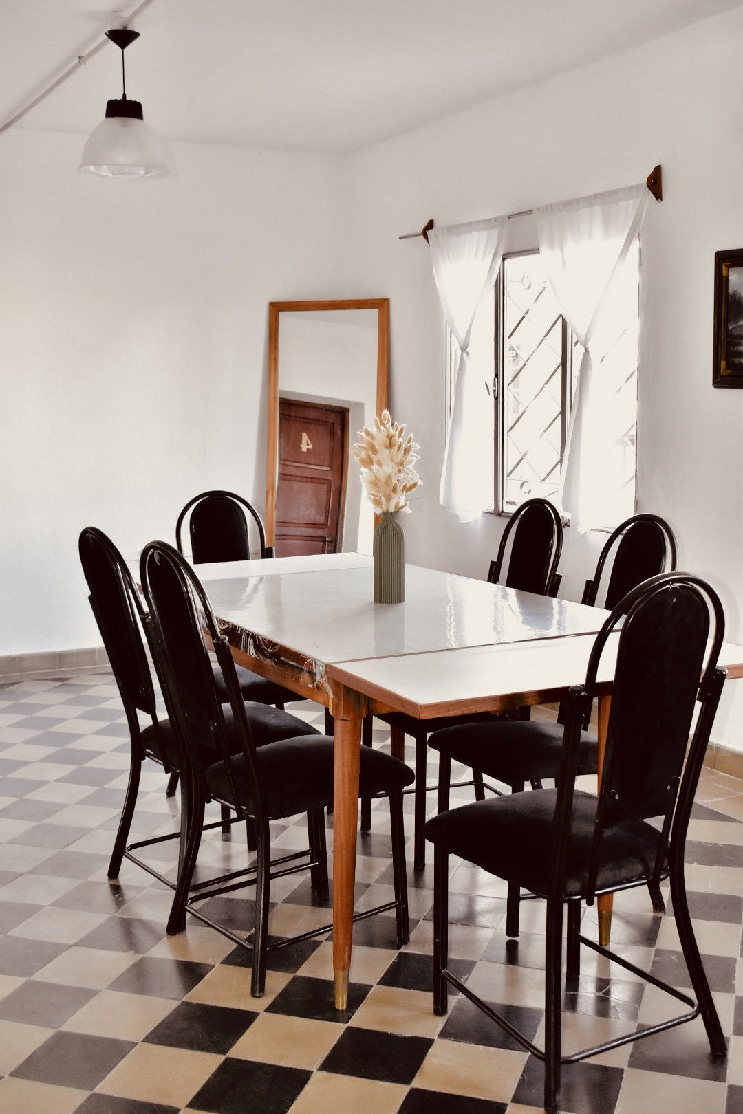Espacio del hostel San Ceferino